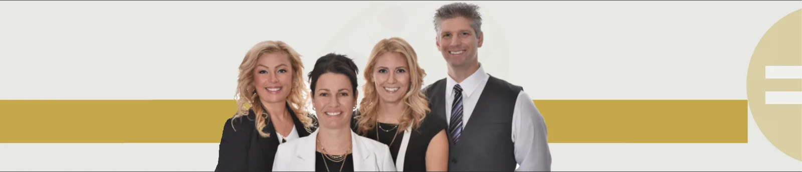 L’équipe de Lord Sécurité Financière : Sylvie Lacasse, Geneviève Couture, Marie-Ève Lord et Philippe Lord.
